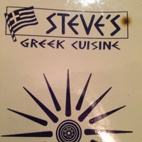 Foto tirada no(a) Steve&amp;#39;s Greek Cuisine por Jack B. em 2/23/2013