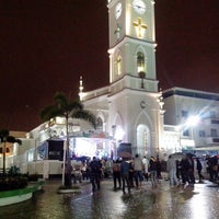 Photo taken at Praça da Matriz by Pamela A. on 7/25/2013