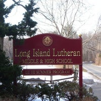 Photo taken at Long Island Lutheran Middle &amp;amp; High School by Noctu S. on 1/30/2015