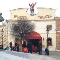 Photo taken at Wurstel Theater by robyn on 2/1/2015