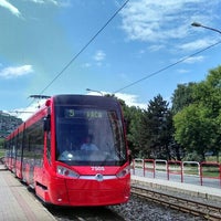 Photo taken at Segnerova (tram, bus) by Dávid B. on 6/28/2015