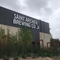 Photo taken at Saint Archer Brewing Company by Joe K. on 9/27/2019