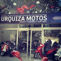 Photo taken at Urquiza Motos by Warhansen on 3/28/2015