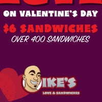 Photo taken at Ike&#39;s Sandwiches by Andy C. on 2/14/2019