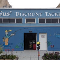 Photo taken at Gus&amp;#39; Discount Fishing Tackle by Andy C. on 11/7/2014