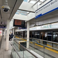 Photo taken at Main Street – Science World SkyTrain Station by T K. on 2/21/2024