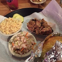 Photo taken at Elsmere BBQ and Wood Grill by Zach S. on 7/26/2015