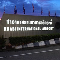 Photo taken at Krabi International Airport (KBV) by Dif S. on 5/8/2013