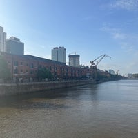 Photo taken at The Puerto Madero Wall by jon p. on 11/12/2023