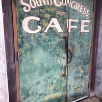 Photo taken at South Congress Cafe by jon p. on 4/23/2021