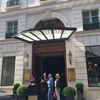 Photo taken at Hôtel Sofitel Paris Le Faubourg by jon p. on 4/17/2015