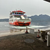Photo taken at Miyajimaguchi Ferry Boat Terminal by jon p. on 1/30/2024