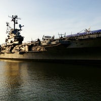 Photo taken at Intrepid Sea, Air &amp;amp; Space Museum by David B. on 4/14/2013