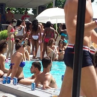 Photo taken at Dubsplash Pool Party @ Capitol Skyline Hotel by Damien S. on 6/29/2013
