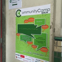 Photo taken at CommunityCamp Berlin by Chris on 10/29/2016