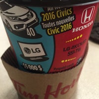 Photo taken at Tim Hortons by Moon G. on 2/22/2016