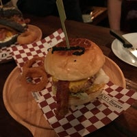Photo taken at Jim&amp;#39;s Burger by Tonn S. on 3/10/2018