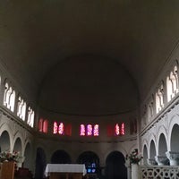 Photo taken at Eglise Notre-Dame des Graces / Kerk van Onze-Lieve-Vrouw van Genade by Brygida W. on 1/23/2015