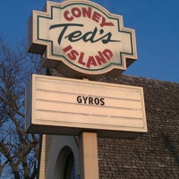 Photo taken at Ted&amp;#39;s Coney Island by Aaron S. on 4/26/2013