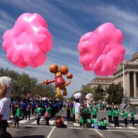 Photo taken at Cherry Blossom Parade by Brad B. on 4/12/2014