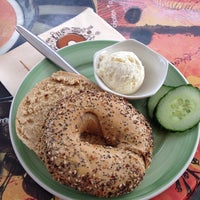 Photo taken at Bagels and Beans by Tobias S. on 6/24/2014
