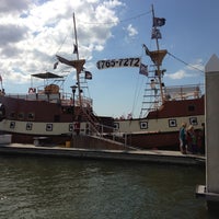 Photo taken at Salty Sam&#39;s Pirate Cruise by Nathan R. on 2/10/2013