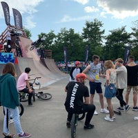 Photo taken at Skatepark by Marina K. on 7/21/2019