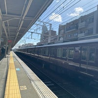 Photo taken at Okamoto Station (HK11) by Hitoshi K. on 3/27/2024