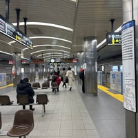 Photo taken at Nishi-Umeda Station (Y11) by Hitoshi K. on 2/28/2024