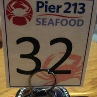 Photo taken at Pier 213 Seafood by Michael v. on 2/27/2013