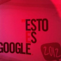 Photo taken at Esto es Google 2012 by Nancy M. on 11/14/2012