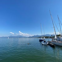 Photo taken at Yachthotel Chiemsee by Michael S. on 8/8/2020