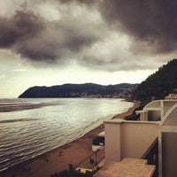 Photo taken at Grand Hotel Mediterranee Alassio by Christian C. on 10/6/2012