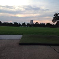 Photo taken at Hermann Park Driving Range by Jerry P. on 7/16/2014