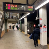 Photo taken at MTA Subway - 103rd St (1) by Sandy C. on 2/11/2021