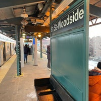 Photo taken at LIRR - Woodside Station by Sandy C. on 3/13/2022