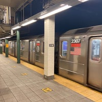 Photo taken at MTA Subway - 103rd St (1) by Sandy C. on 7/19/2020