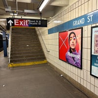 Photo taken at MTA Subway - Grand St (B/D) by Sandy C. on 10/22/2022