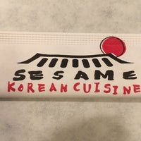 Foto scattata a Sesame Korean Cuisine da R N. il 3/27/2018