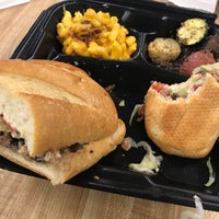 Photo taken at Kinder&amp;#39;s Meats Deli BBQ by David L. on 6/16/2017