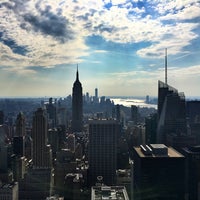 Photo taken at Top of the Rock Observation Deck by Lisa on 10/16/2016
