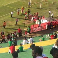 Photo taken at Estádio Doutor Osvaldo Teixeira Duarte (Canindé) by Murilo S. on 7/3/2022