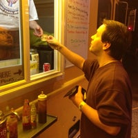 Photo taken at The Hot Dog King by R G. on 11/2/2012