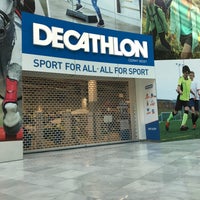 Photo taken at Decathlon by Lucie K. on 5/19/2017