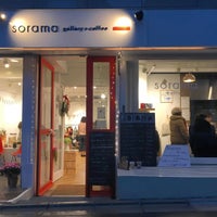 Photo taken at sorama gallery + coffee by つか な. on 11/27/2016