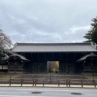 Photo taken at Gate of the Inshu-Ikeda Residence (Black Gate) by Nobara F. on 12/3/2022