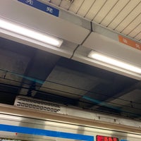 Photo taken at Meguro Line Hiyoshi Station by Nobara F. on 3/30/2022