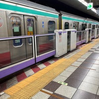 Photo taken at Hanzomon Line Jimbocho Station (Z07) by Nobara F. on 9/25/2023