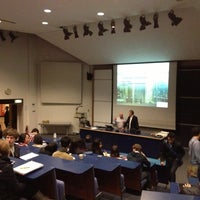 Photo taken at Mechanical Engineering Lecture Hall 220 by Aaron J. on 11/26/2012