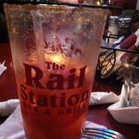 Photo taken at The Rail Station Bar and Grill by Michelle O. on 1/1/2013